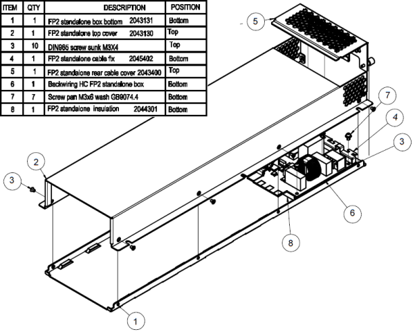 M20101.000 Система электропитания постоянного тока Flatpack2 Stand-alone Box, Maritime Standalone — изображение 10